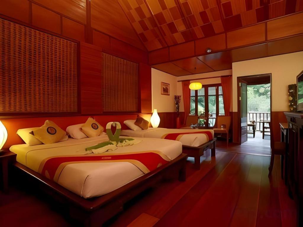River Kwai Village Hotel Ban Kaeng Raboet Exterior foto