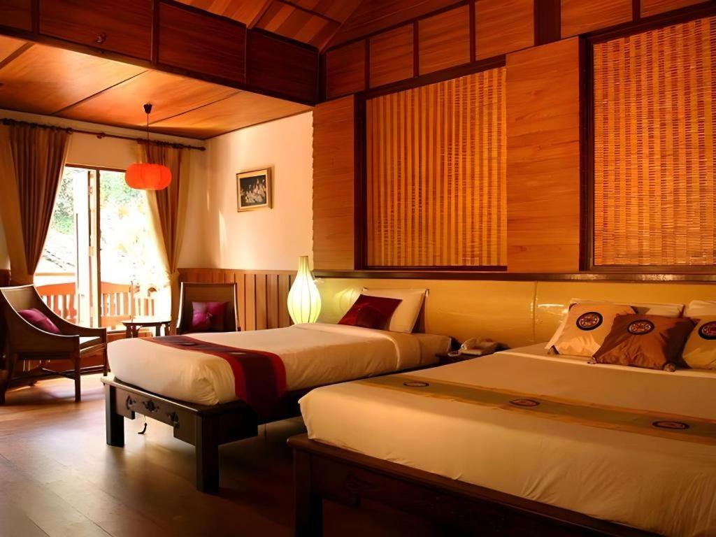 River Kwai Village Hotel Ban Kaeng Raboet Exterior foto